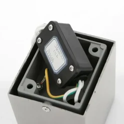 Applique murale d'extérieur Steinhauer Acier inoxydable, 1 lumière