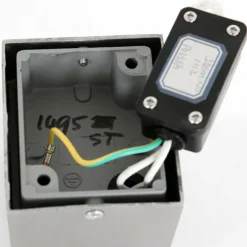 Applique murale d'extérieur Steinhauer Acier inoxydable, 1 lumière