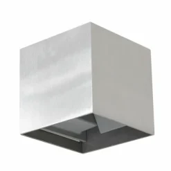 Applique murale d'extérieur Steinhauer Muro LED Acier inoxydable, 2 lumières