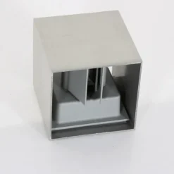 Applique murale d'extérieur Steinhauer Muro LED Acier inoxydable, 2 lumières