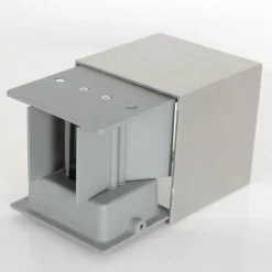 Applique murale d'extérieur Steinhauer Muro LED Acier inoxydable, 2 lumières