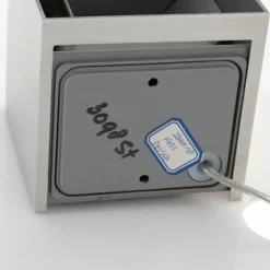 Applique murale d'extérieur Steinhauer Muro LED Acier inoxydable, 2 lumières