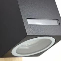 Applique murale d'extérieur Brilliant Galeni Couleur bois, 1 lumière