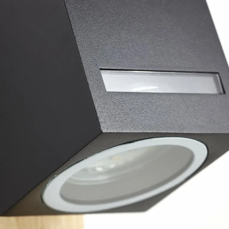 Applique murale d'extérieur Brilliant Galeni Couleur bois, 1 lumière