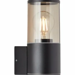 Applique murale d'extérieur Brilliant Sergioro Anthracite, 1 lumière