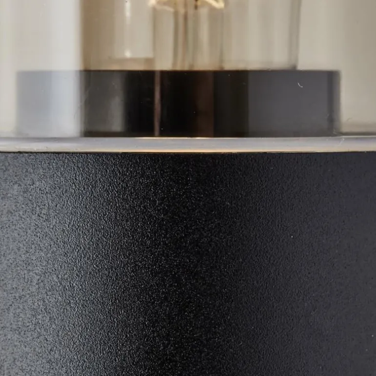 Applique murale d'extérieur Brilliant Sergioro Anthracite, 1 lumière, Détecteur de mouvement