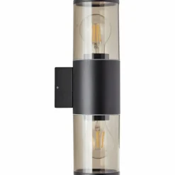 Applique murale d'extérieur Brilliant Sergioro Anthracite, 1 lumière