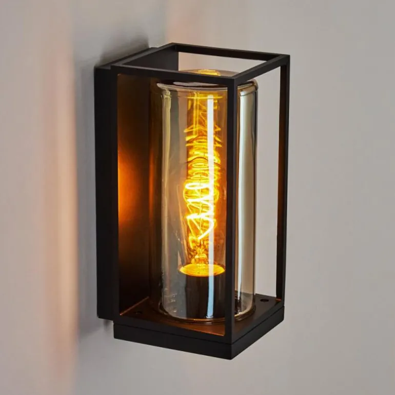 Applique murale d'extérieur Palanga Noir, 1 lumière