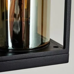 Applique murale d'extérieur Palanga Noir, 1 lumière