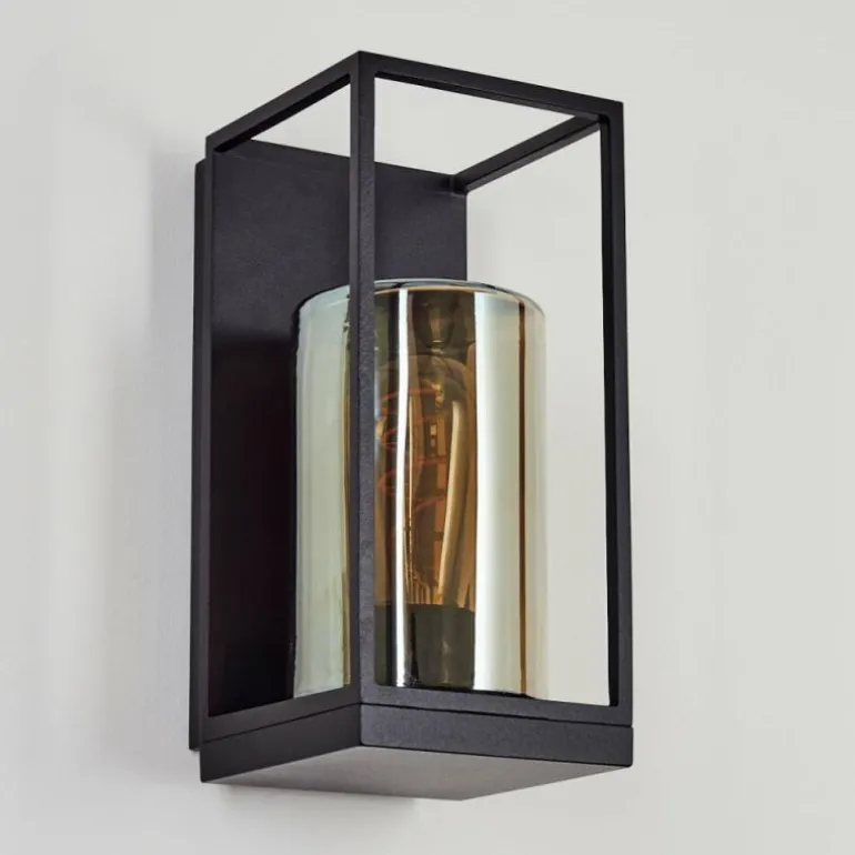 Applique murale d'extérieur Palanga Noir, 1 lumière