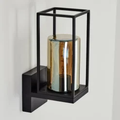 Applique murale d'extérieur Palanga Noir, 1 lumière