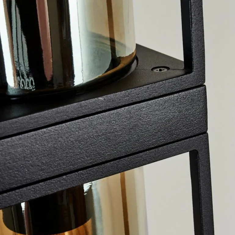 Applique murale d'extérieur Palanga Noir, 2 lumières