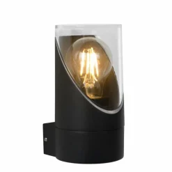 Applique murale d'extérieur Lucide NORMAN Noir, 1 lumière