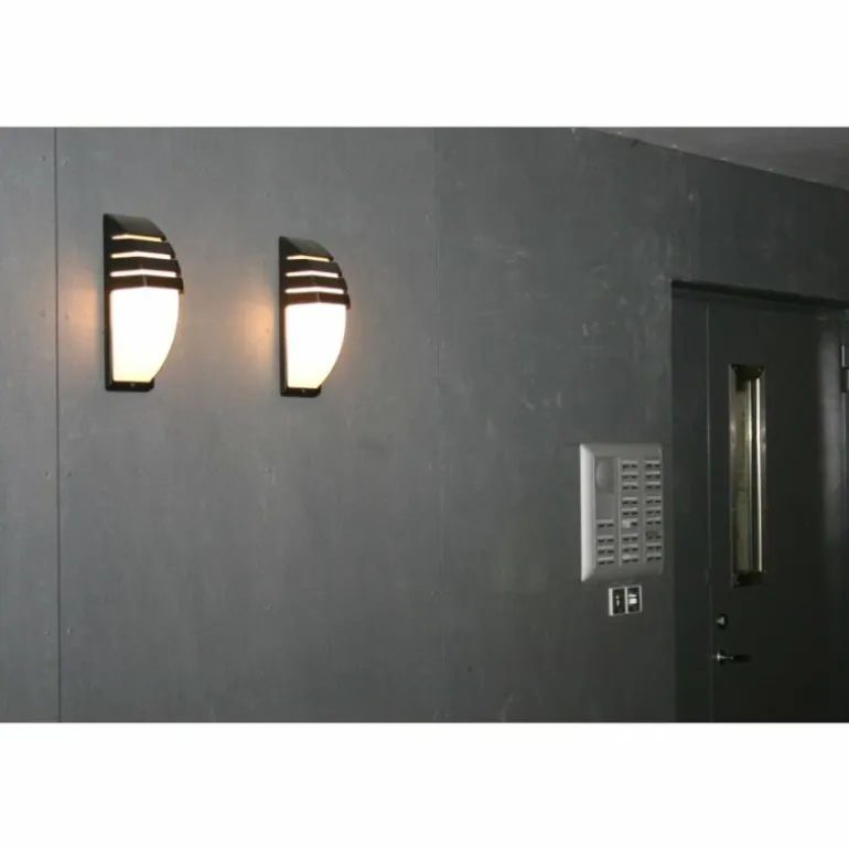 Applique murale d'extérieur Lutec CITY Anthracite, 1 lumière