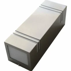 Applique murale d'extérieur Lutec STIRPES LED Acier inoxydable, 2 lumières