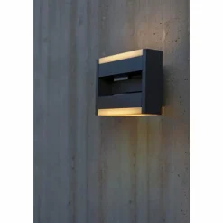 Applique murale d'extérieur Lutec CONROY LED Anthracite, 1 lumière