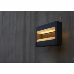 Applique murale d'extérieur Lutec CONROY LED Anthracite, 1 lumière
