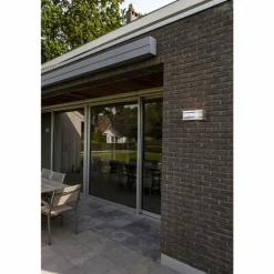 Applique murale d'extérieur Lutec VIDAR Zingué, 1 lumière