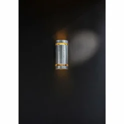 Applique murale d'extérieur Lutec RAN Zingué, 2 lumières