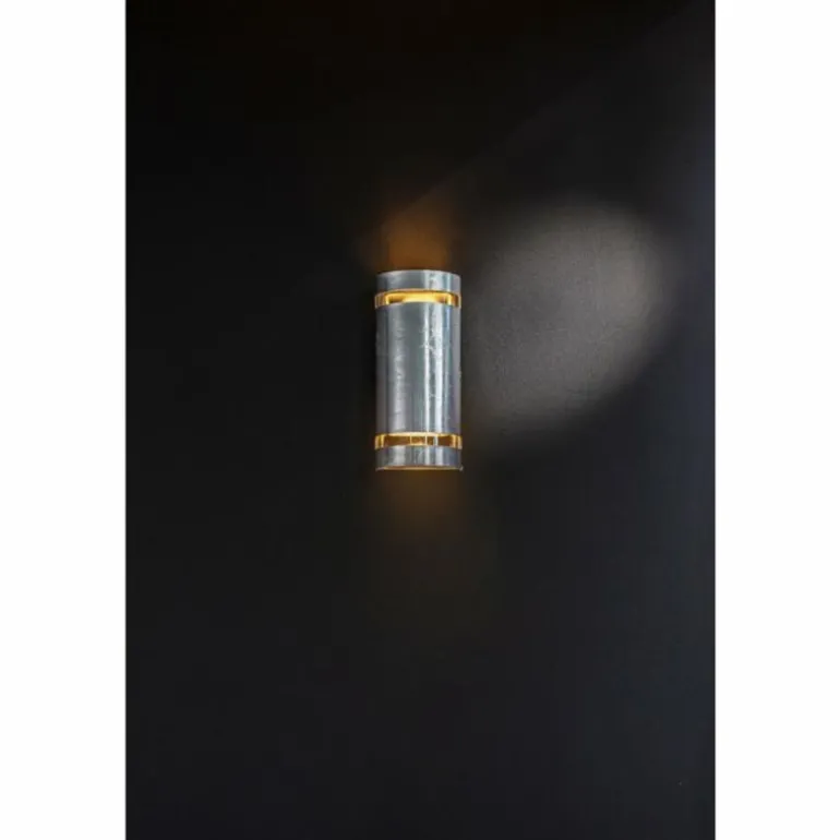 Applique murale d'extérieur Lutec RAN Zingué, 2 lumières