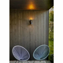 Applique murale d'extérieur Lutec BRUND Noir, 2 lumières