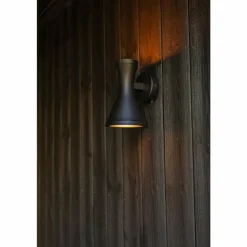 Applique murale d'extérieur Lutec BRUND Noir, 2 lumières