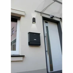 Applique murale d'extérieur Lutec LUCA LED Noir, 1 lumière