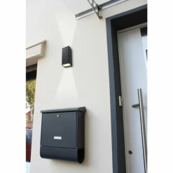 Applique murale d'extérieur Lutec LUCA LED Noir, 1 lumière