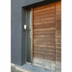 Applique murale d'extérieur Lutec POLLUX LED Anthracite, 1 lumière, Détecteur de mouvement