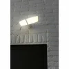 Applique murale d'extérieur Lutec ARTICA LED Blanc, 1 lumière, Détecteur de mouvement