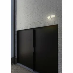 Applique murale d'extérieur Lutec ARTICA LED Blanc, 1 lumière, Détecteur de mouvement