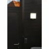 Applique murale d'extérieur Lutec DOBLO LED Anthracite, 1 lumière, Détecteur de mouvement