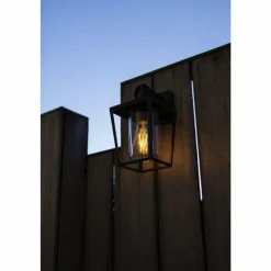 Applique murale d'extérieur Lutec WEST Noir, 1 lumière