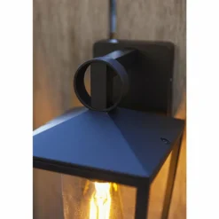 Applique murale d'extérieur Lutec WEST Noir, 1 lumière