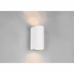 Applique murale d'extérieur Trio Roya Blanc, 2 lumières