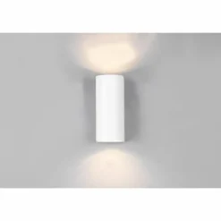 Applique murale d'extérieur Trio Roya Blanc, 2 lumières