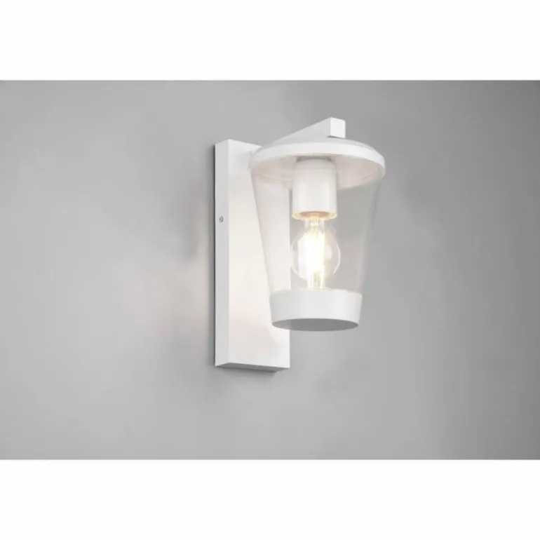Applique murale d'extérieur Trio Cavado Blanc, 1 lumière