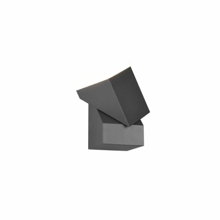 Applique murale d'extérieur Trio Avon LED Anthracite, 1 lumière