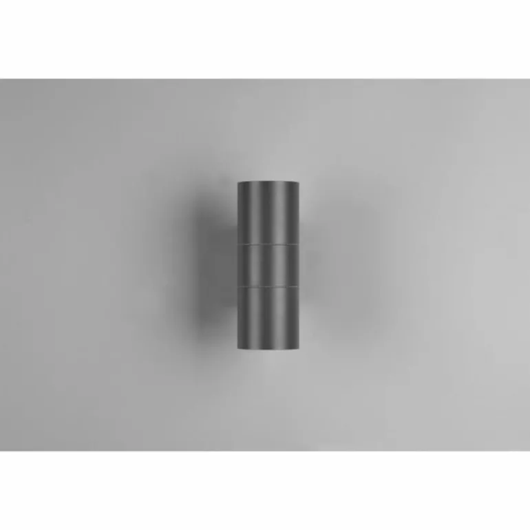 Applique murale d'extérieur Reality Laredo Anthracite, 2 lumières