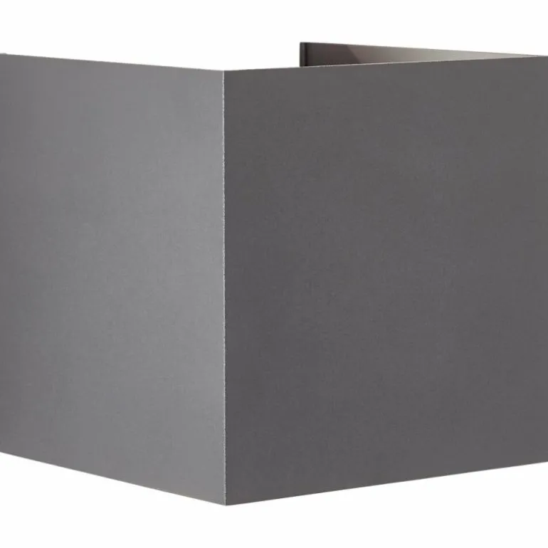 Applique murale d'extérieur Brilliant Hilly LED Gris, 1 lumière