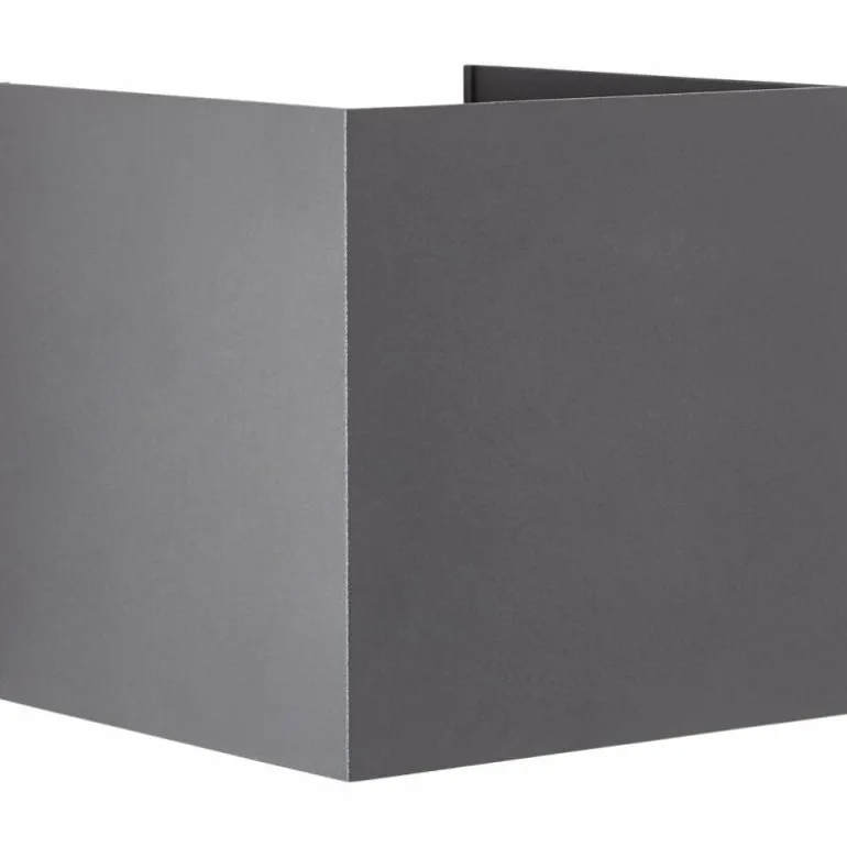 Applique murale d'extérieur Brilliant Hilly LED Gris, 1 lumière