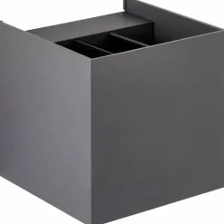 Applique murale d'extérieur Brilliant Hilly LED Gris, 1 lumière