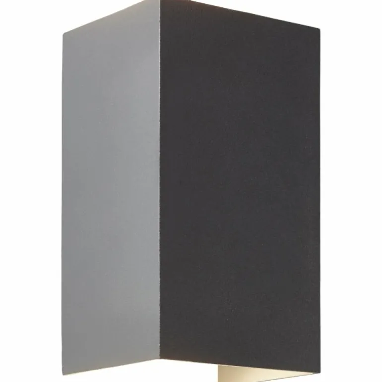 Applique murale d'extérieur Brilliant Hilly LED Gris, 2 lumières