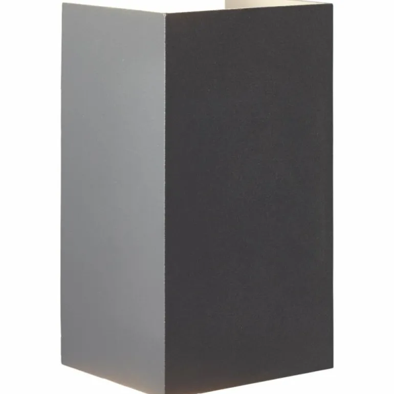 Applique murale d'extérieur Brilliant Hilly LED Gris, 2 lumières