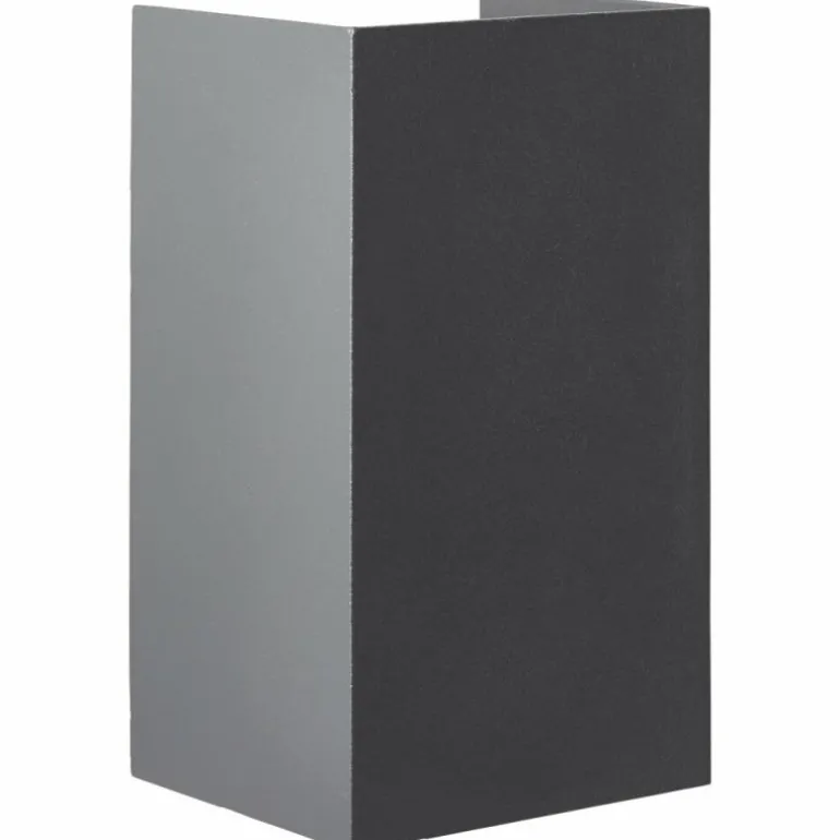 Applique murale d'extérieur Brilliant Hilly LED Gris, 2 lumières