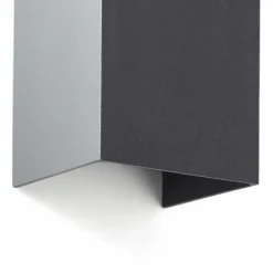 Applique murale d'extérieur Brilliant Hilly LED Gris, 2 lumières