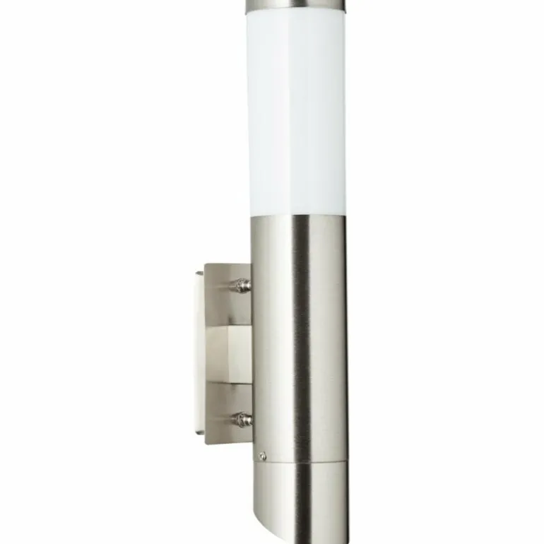 Applique murale d'extérieur Brilliant Ellary Argenté, 1 lumière