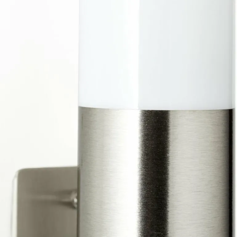 Applique murale d'extérieur Brilliant Ellary Argenté, 1 lumière