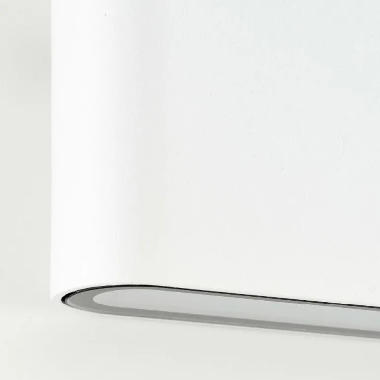 Applique murale d'extérieur Brilliant Welbie LED Blanc, 1 lumière