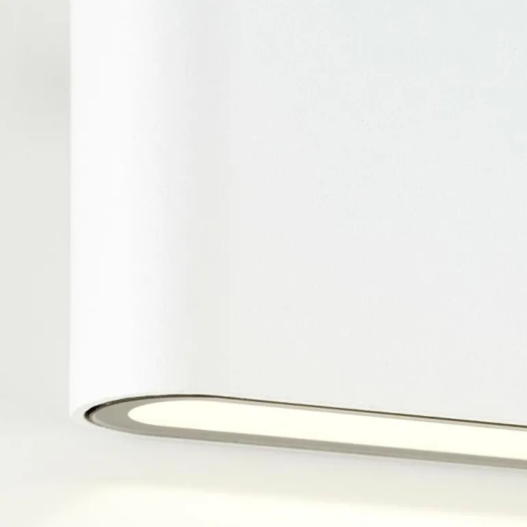 Applique murale d'extérieur Brilliant Welbie LED Blanc, 1 lumière